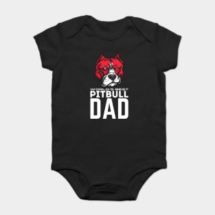 World's Best Pitbull Dad Baby Bodysuit